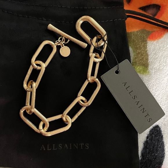 Oval Chain Toggle Bracelet
AllSaints NWOT - Picture 3 of 3